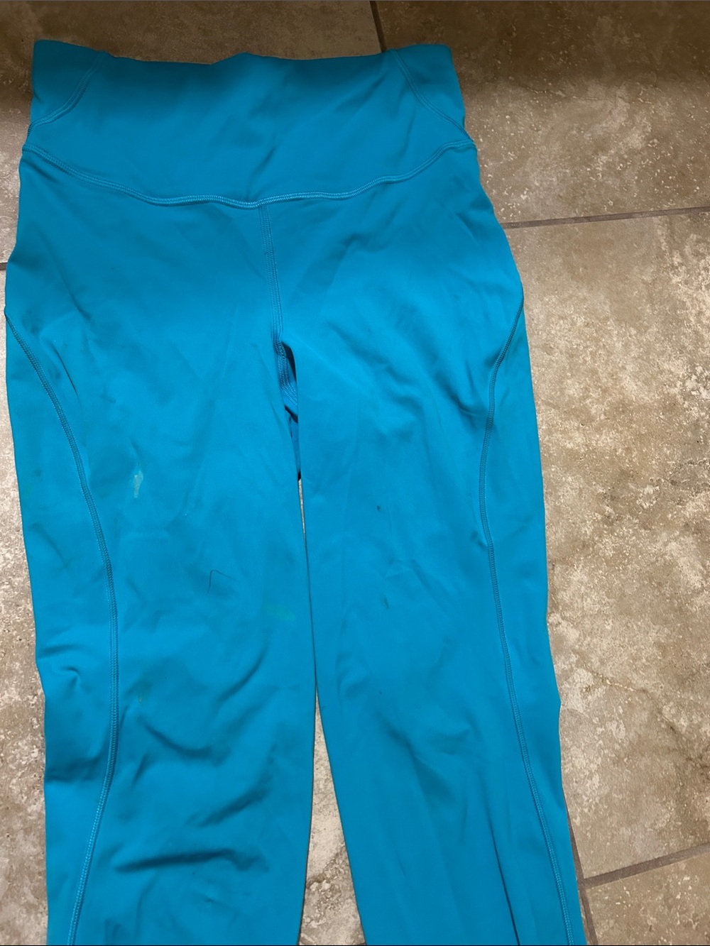 lululemon athletica Bright Teal Performance Leggings